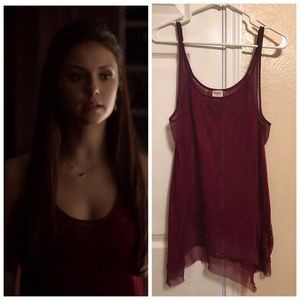 Elena Gilbert Free People Ethereal Tank SA Size M